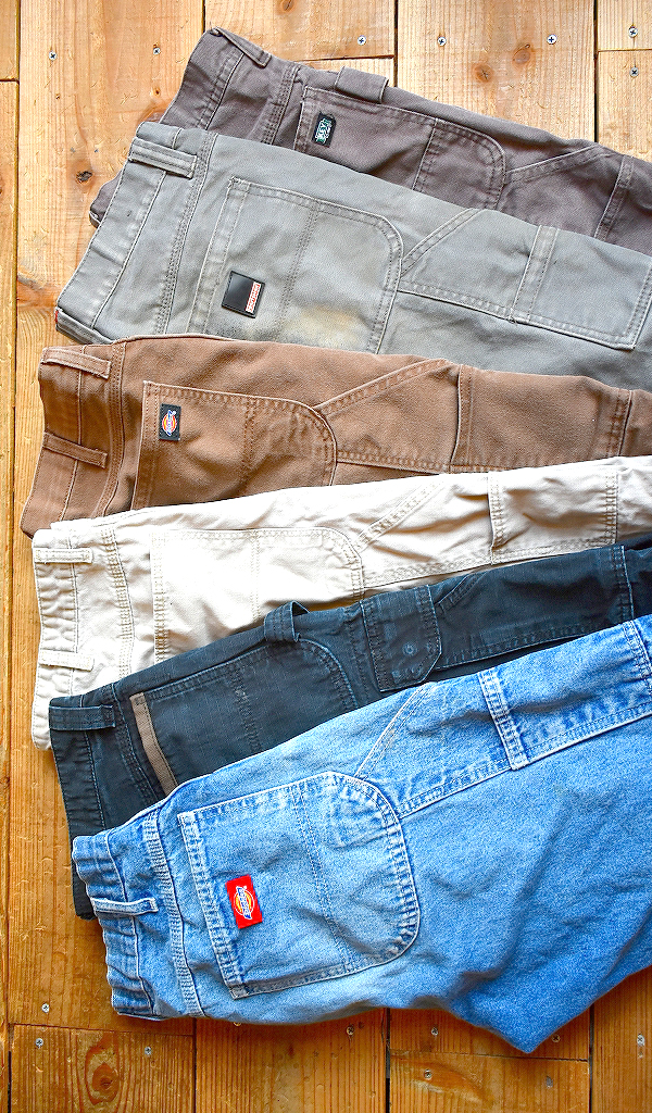 【Painter Pants ペインターパンツ】 ポケットやハンマーループ付きワイドパンツ入荷~