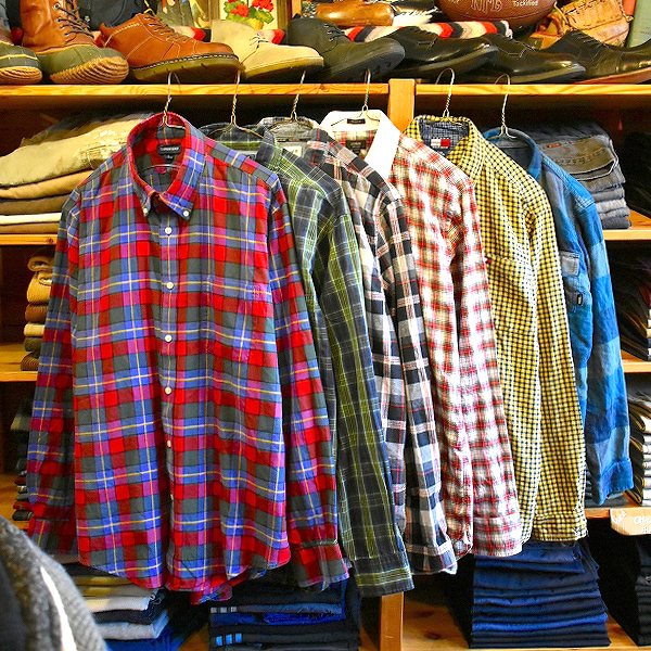 【春・春・春・春】 お花見日和にぴったりのチェックシャツ入荷～　@古着屋カチカチ
