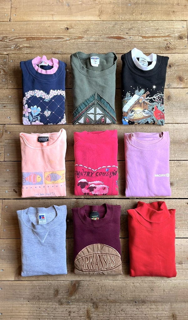 【Vintage Sweatshirt ヴィンテージスウェット】アメリカ製ビンテージトレーナー入荷~