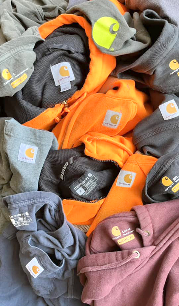 【Carhartt　カーハート】 ワークブランドの長袖Tシャツ/スウェット入荷～@古着屋カチカチ