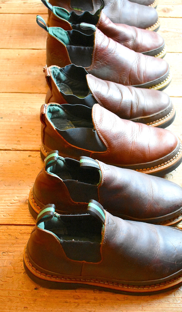 【無骨でラギッドなレザーブーツ】 ワーク/ウェスタン系サイドゴアブーツ入荷～　@古着屋カチカチ