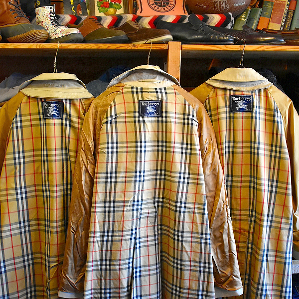 【オールドバーバリー】BURBERRYならではの無駄をそぎ落とした上品なコート入荷～@古着屋カチカチ