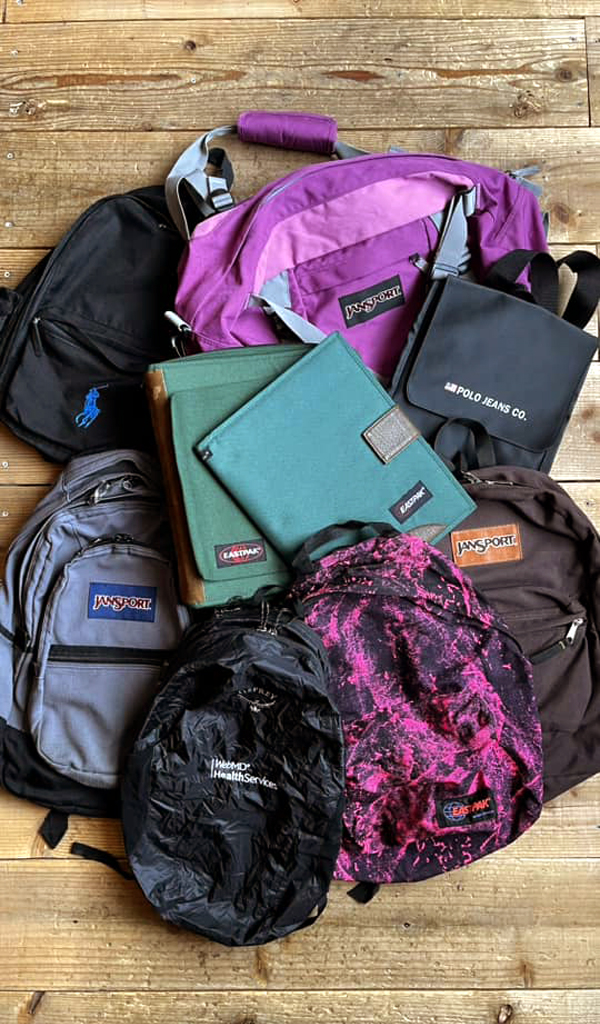 【Backpack バックパック】 デイリーに使えるリュックサックにバインダー入荷～@古着屋カチカチ