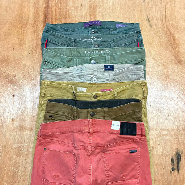 ■Colored Pants■ 色とりどりのカラーパンツ/チノパン入荷~