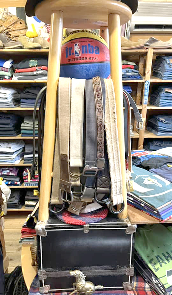 【Ring Belt リングベルト】 機能的なWeb Belt(ウェブベルト)も入荷@古着屋カチカチ
