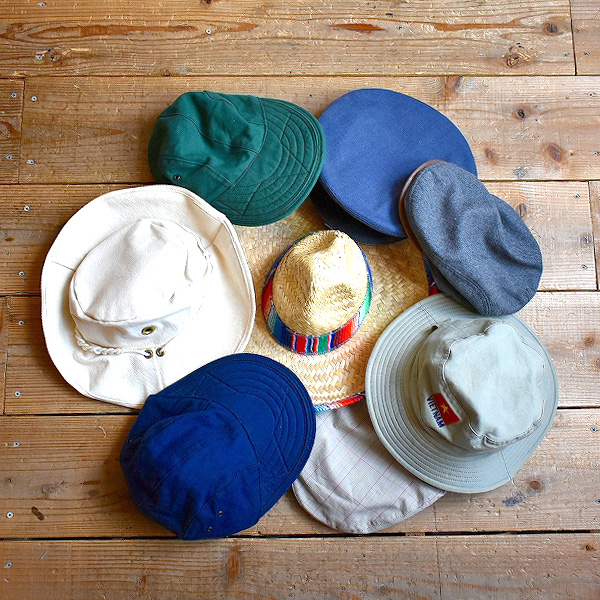 【お花見にぴったりな帽子】   春に最適キャップ/ハット入荷～～　@古着屋カチカチ