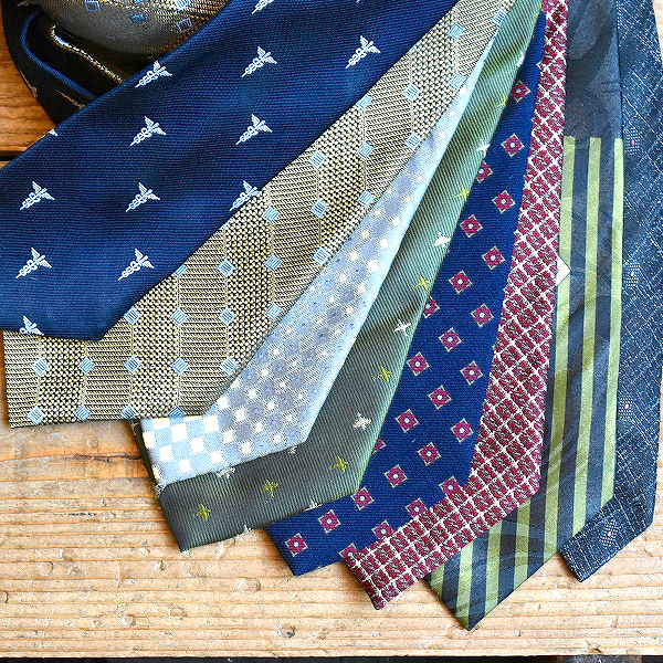 【お洒落な小物でドレスアップ】 1点物感強めなネクタイ入荷～ @古着屋カチカチ