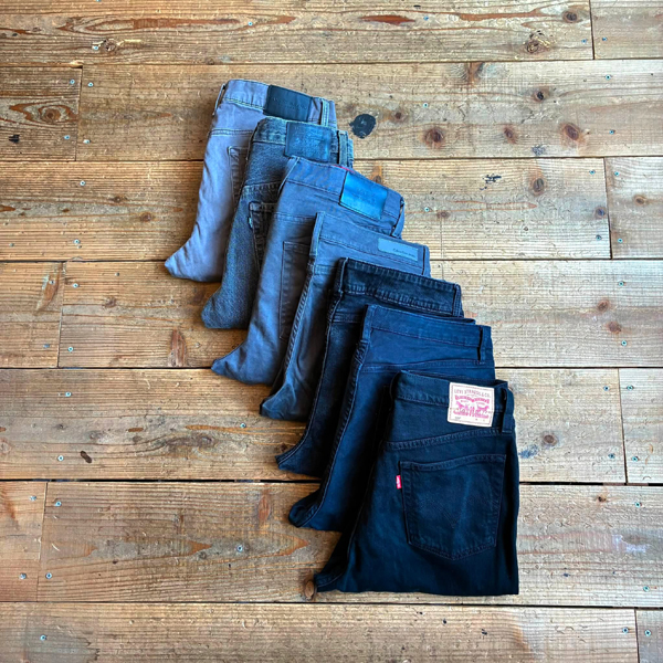 ■BLACK DENIM　黒デニム■ シアトルUSAよりブラックジーンズ入荷～@古着屋カチカチ