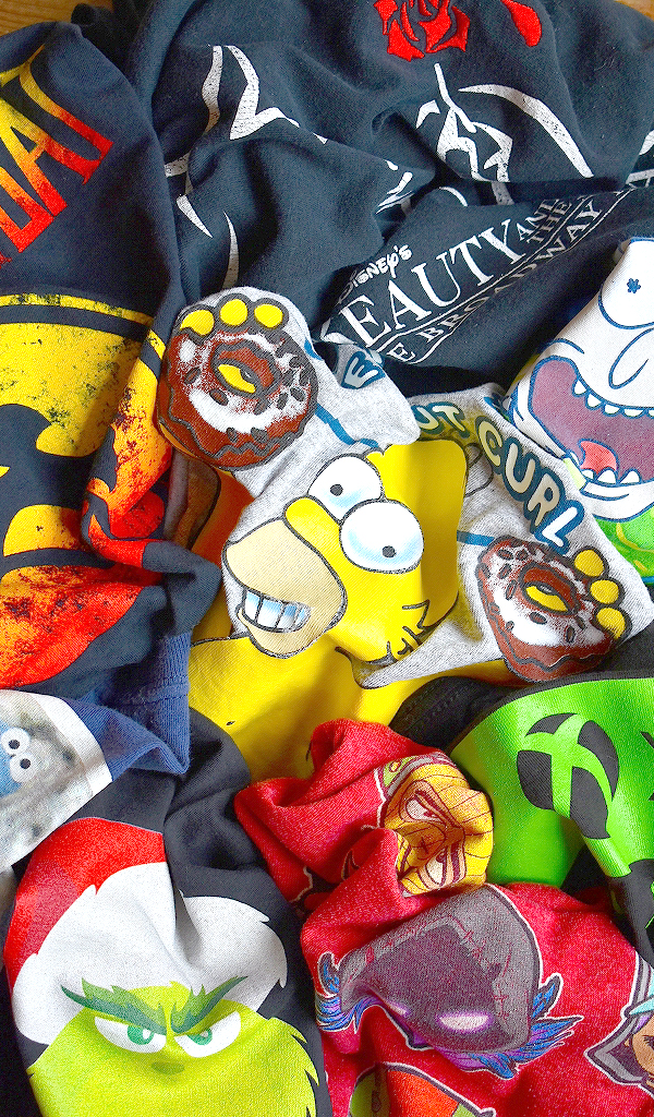 【Game/TV/Anime/Disney…】 キャラクタープリントTシャツ入荷～@古着屋カチカチ