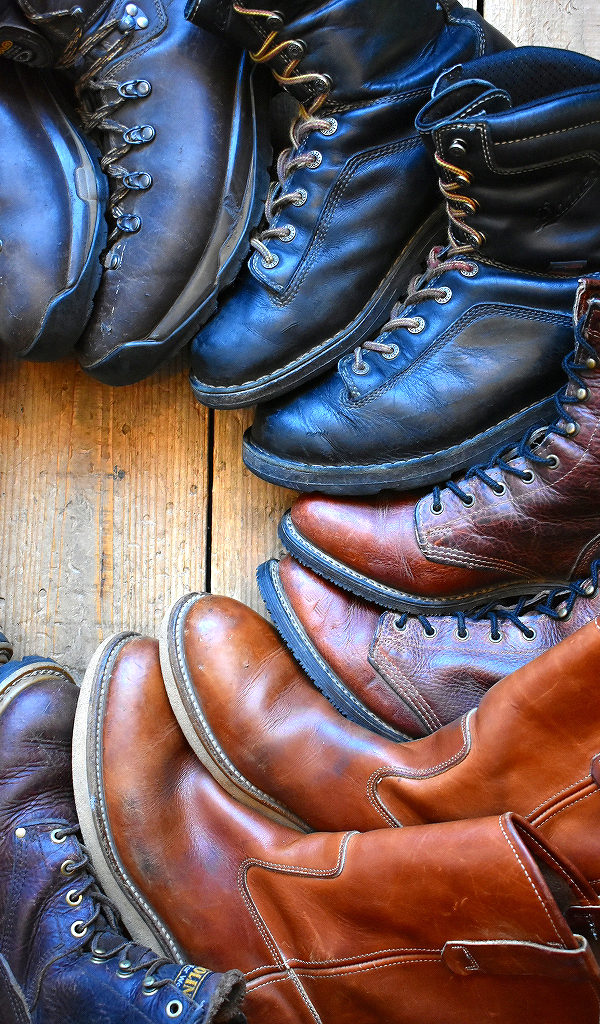 【雰囲気系レザーブーツ】 ワーク&ヴィンテージスタイルのブーツ入荷～ @古着屋カチカチ