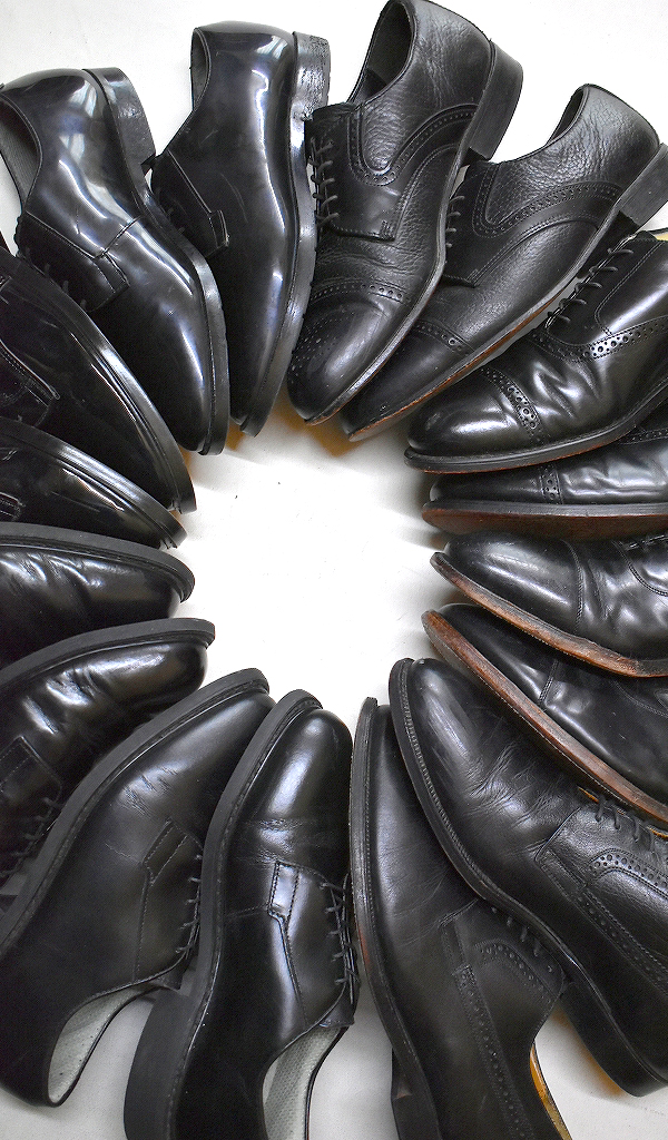 【Black Leather Shoes】 リクエスト多数の黒革靴を入荷～@古着屋カチカチ