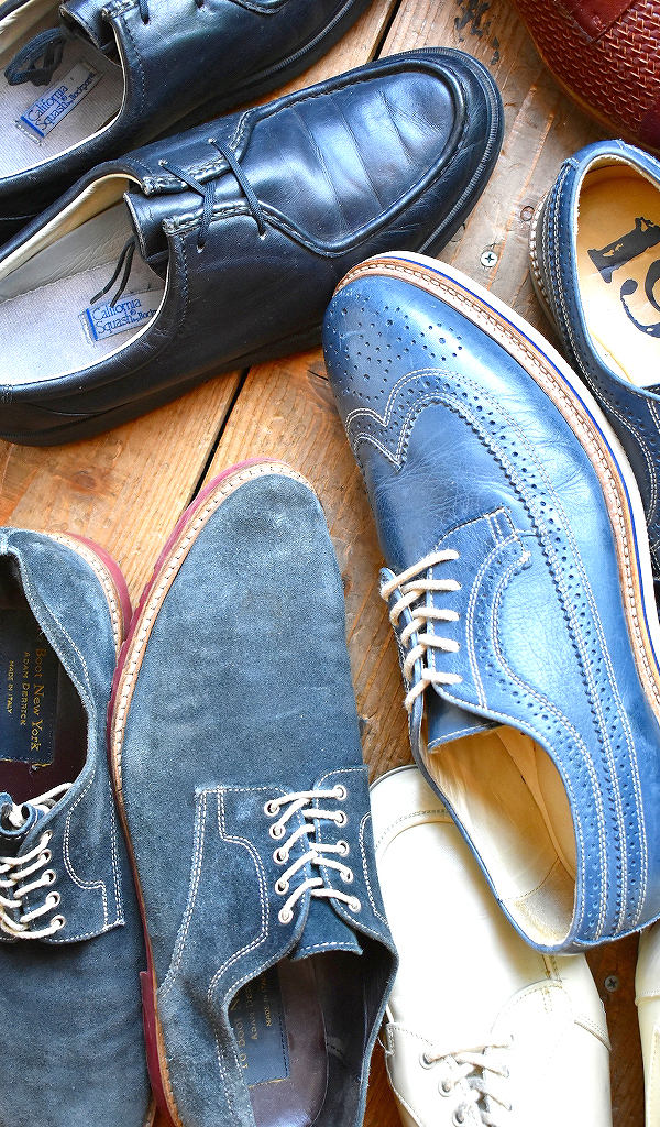 【Leather Shoes レザーシューズ】 ウィングチップ/Uチップ/プレントゥなど入荷~
