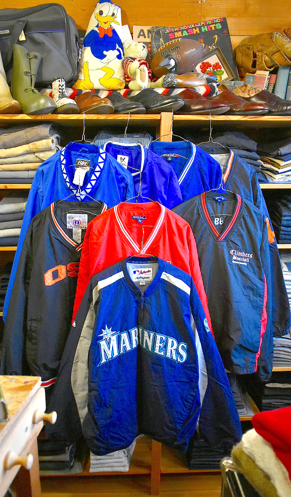 【Pullover Nylon Jacket】 ベースボールナイロンジャケット入荷~@古着屋カチカチ