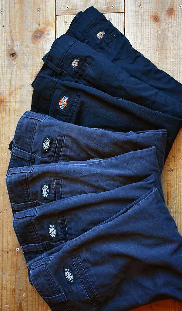 【Dickies ディッキーズ】 アメリカ企画のワークパンツ入荷^^　@古着屋カチカチ