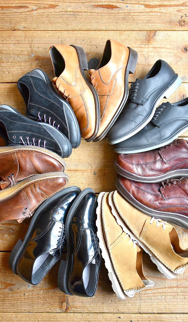 【Leather Shoes 革靴】 スニーカーライクなレザーシューズ入荷~@古着屋カチカチ