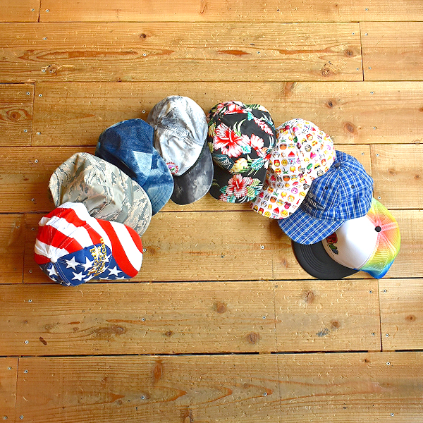 【派手で奇抜なデザインキャップ】 インパクトのあるCAP大量入荷～　@古着屋カチカチ