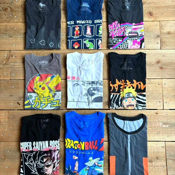 【Japanese Anime Tees】 日本が世界に誇るアニメTシャツ入荷～@古着屋 カチカチ