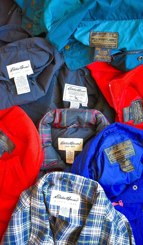 【Eddie Bauer エディーバウアー】 シアトル発のUSブランドのアウター入荷@古着屋カチカチ