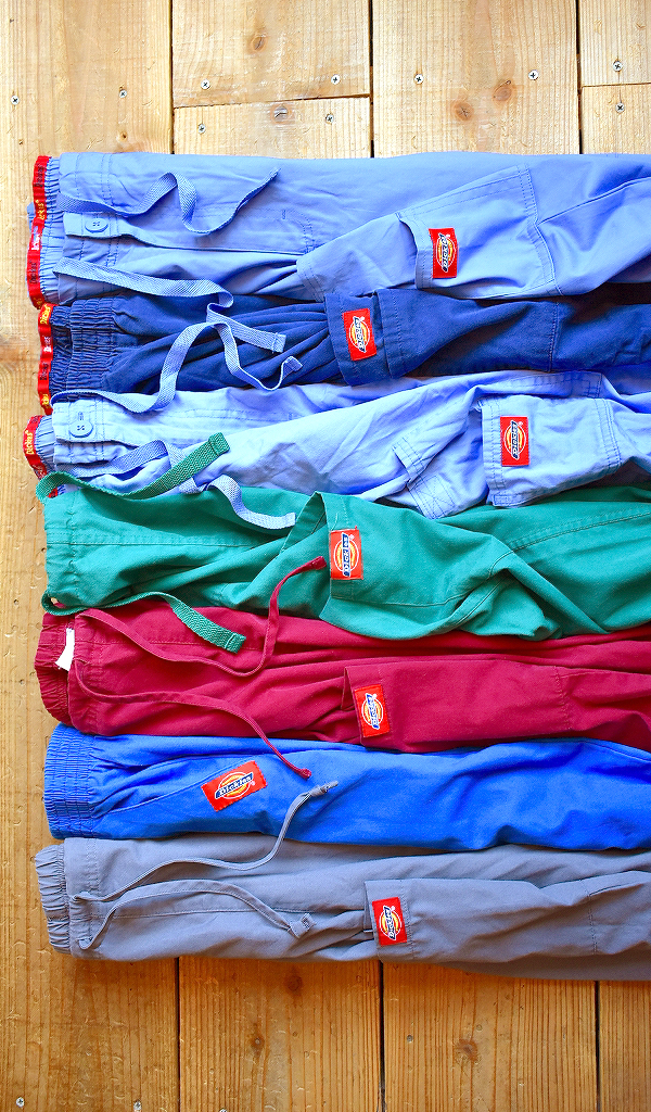 【Dickies　ディッキーズ】 色鮮やかなカラーパンツ/イージーパンツ入荷^^　@古着屋カチカチ
