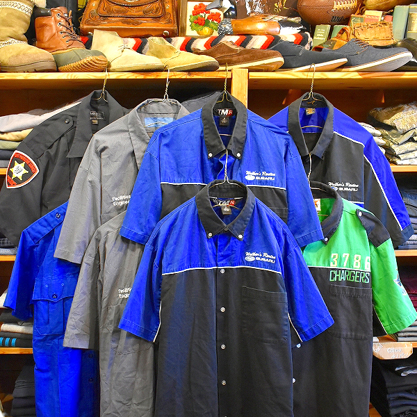 【UNIFORM SHIRT】 インダストリアルなワークシャツ入荷～　@古着屋カチカチ