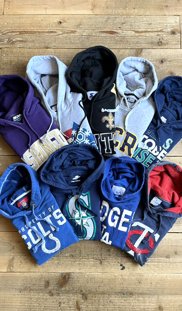 【Sport Team Hoodie】 スポーツチームスウェットパーカー入荷~@古着屋カチカチ