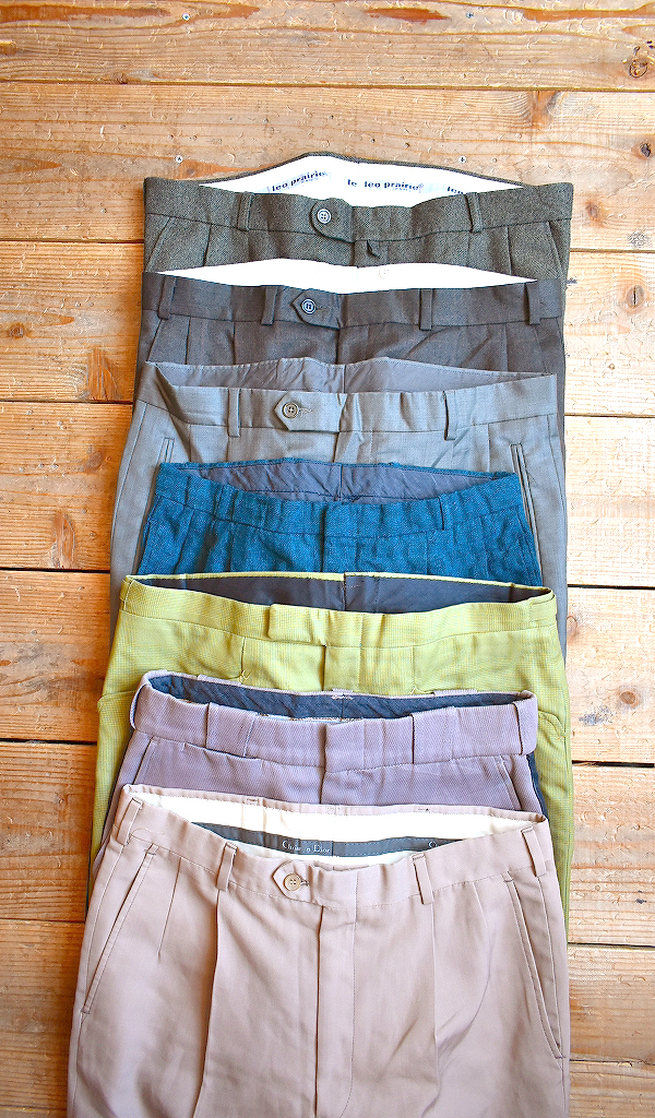 【Classic Fit Dress Pant】 古き良きビンテージスラックスパンツ入荷~
