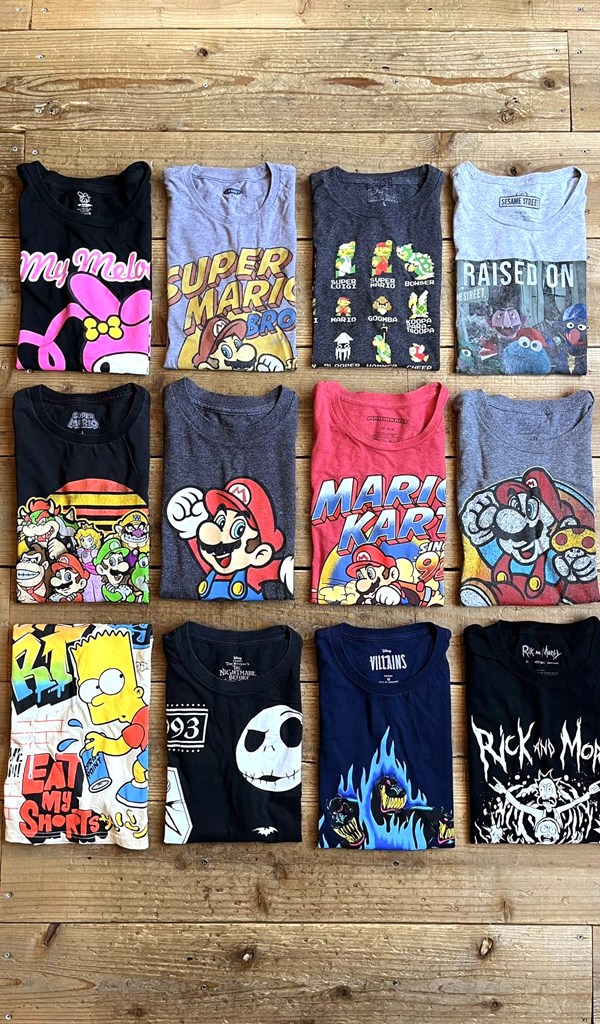 【Character Tee キャラクターTシャツ】アニメ漫画ゲームなどの次世代古着@古着屋カチカチ