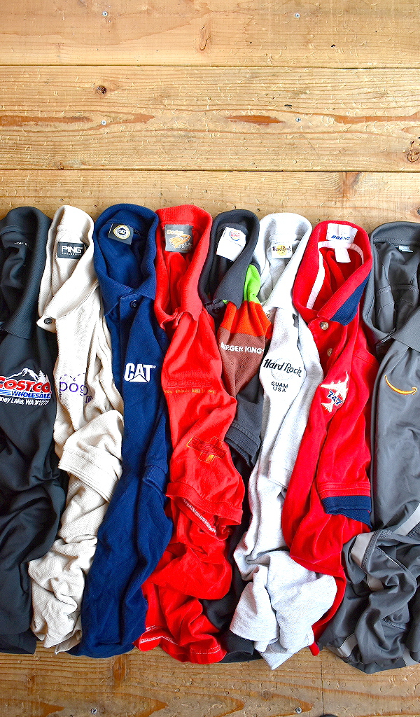 【USA企業物ポロシャツ】 誰もが知る有名企業のユニフォーム入荷～　@古着屋カチカチ