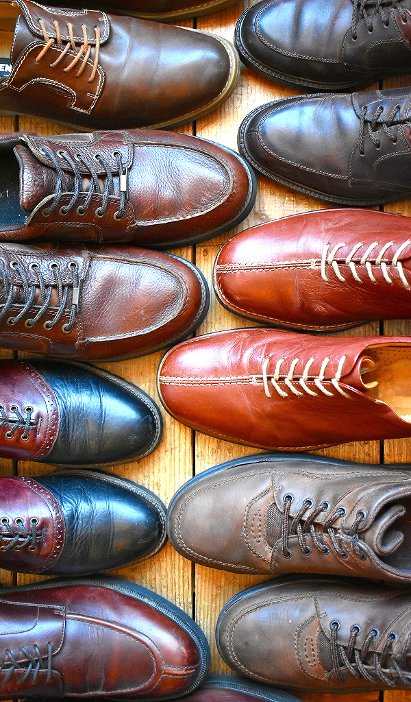 【Brown Leather Shoes】 秋に最適な革靴レザーシューズ入荷～　@古着屋カチカチ
