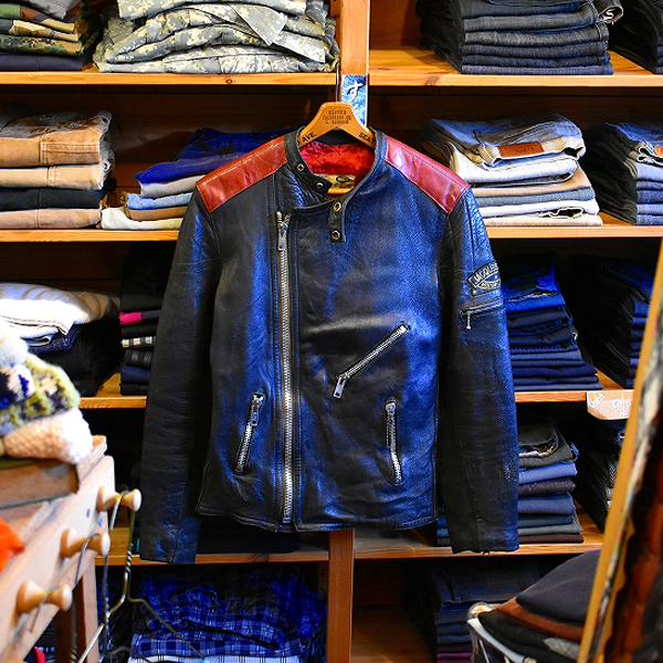 【Vintage Leather Jkt】 程よい味の出たレザージャケット入荷～　＠古着屋カチカチ