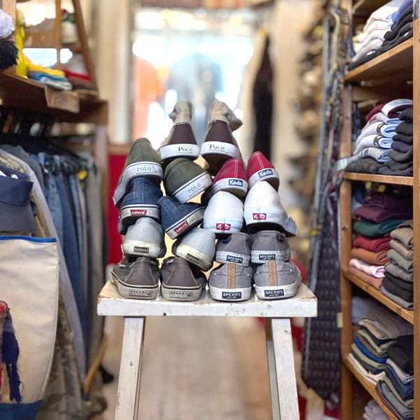 【Canvas Sneakers】 夏っぽいキャンバススニーカー入荷～