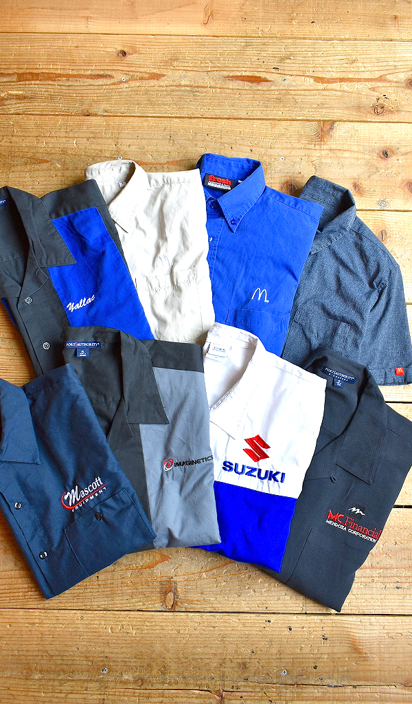 【Short Sleeve Work Shirt】 働くみんなのユニフォーム半袖ワークシャツ入荷~