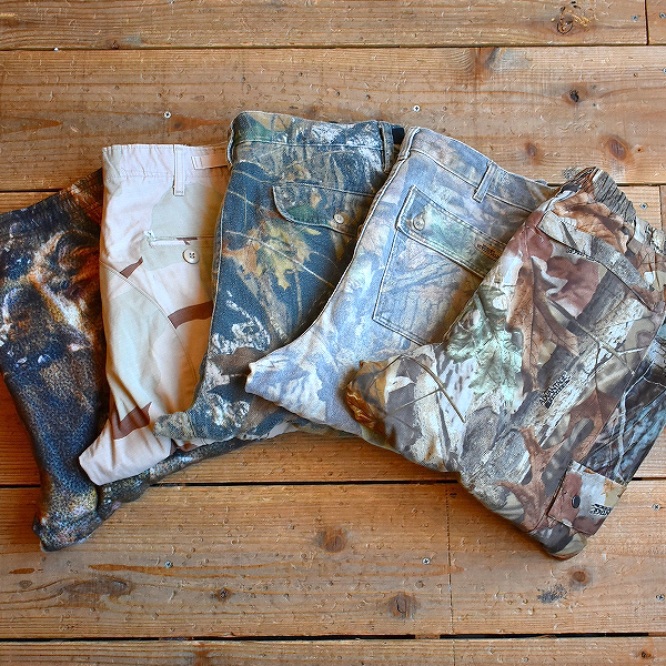 【リアルツリーカモ!！！！】 インパクトのある迷彩柄カーゴパンツ入荷～　@古着屋カチカチ