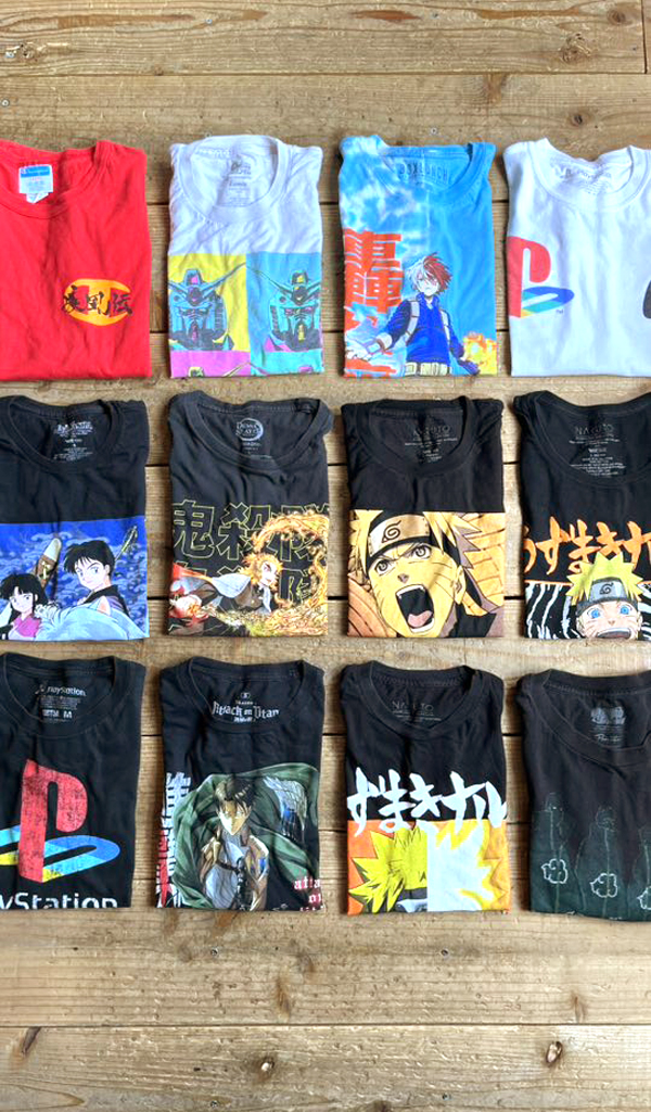 【Japanese Otaku Culture】 日本発のアニメ漫画プリントTシャツ@古着屋カチカチ