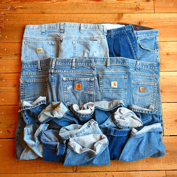 【ジーンズ難民が押し寄せてますよ～】 あらゆるデニムパンツをランダム入荷～～　@古着屋カチカチ