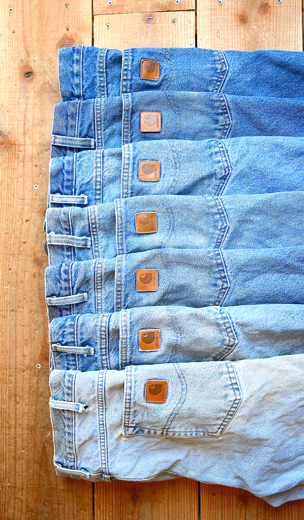 【Carhartt　カーハート】 アメリカ老舗ワークブランドのデニムパンツ/ジーンズ入荷～