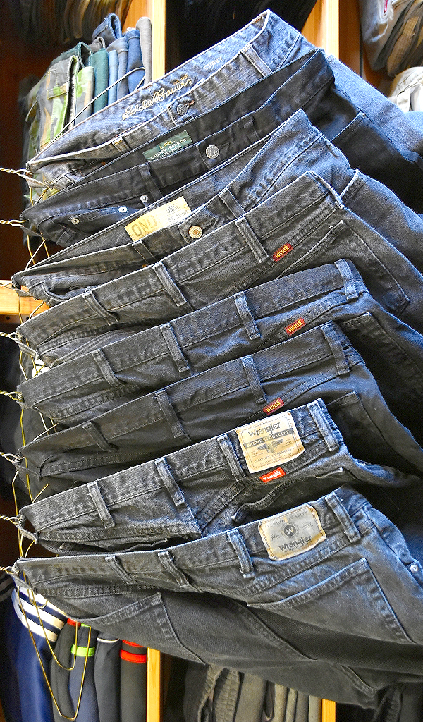 【US Brand Black Jeans】 USブランドのブラックジーンズ入荷~@古着屋カチカチ