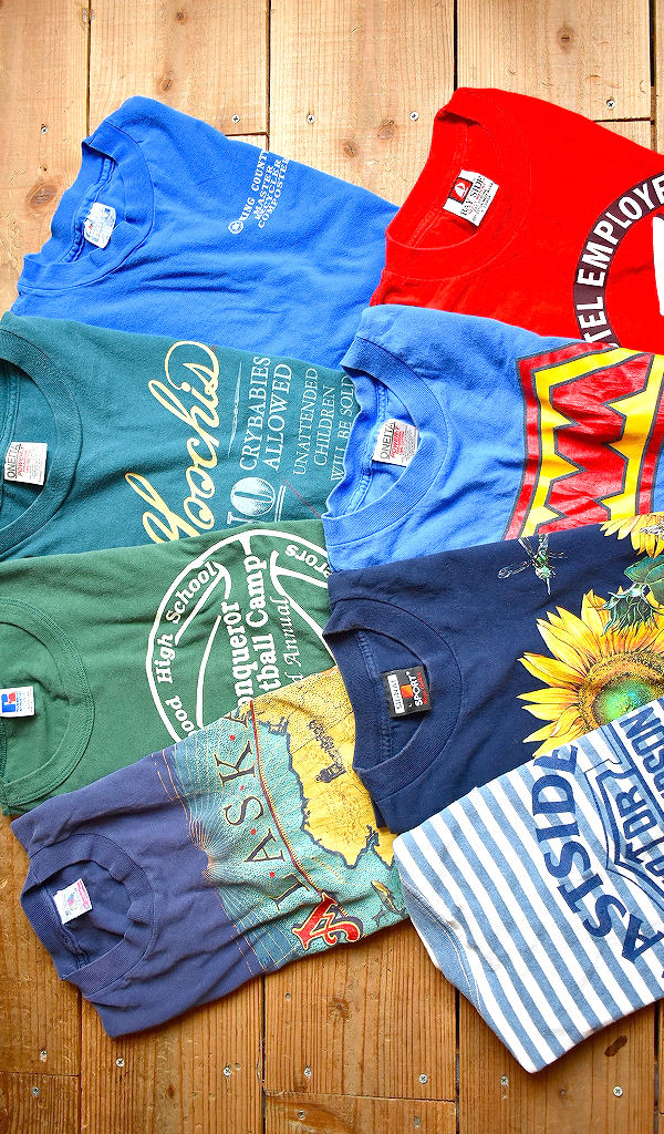 【90’s Vintage Tees】Made in USA (アメリカ製)ビンテージTシャツ入荷~