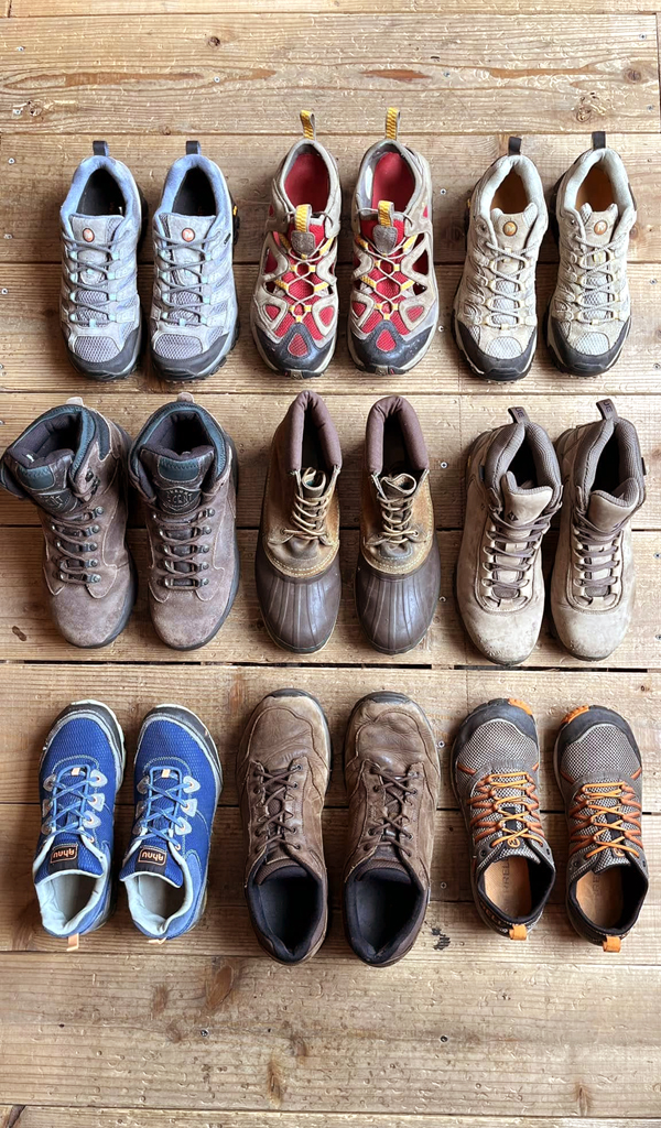 【Trekking Shoes　トレッキングシューズ】 アウトドアスニーカーとレザーブーツ入荷～