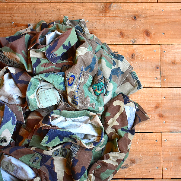 【BDU: Battle Dress Uniform】 米軍実物放出品の迷彩ジャケット入荷～