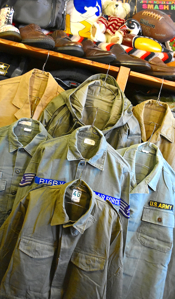 【1940s~90s Vintage Army Jacket】ビンテージ実物ミリタリージャケット入荷
