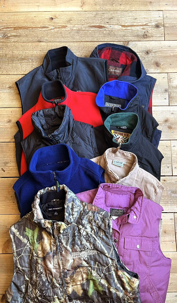 【Fleece/Down/Nylon Vest】 ジャンル問わず様々なベスト入荷～@古着屋カチカチ