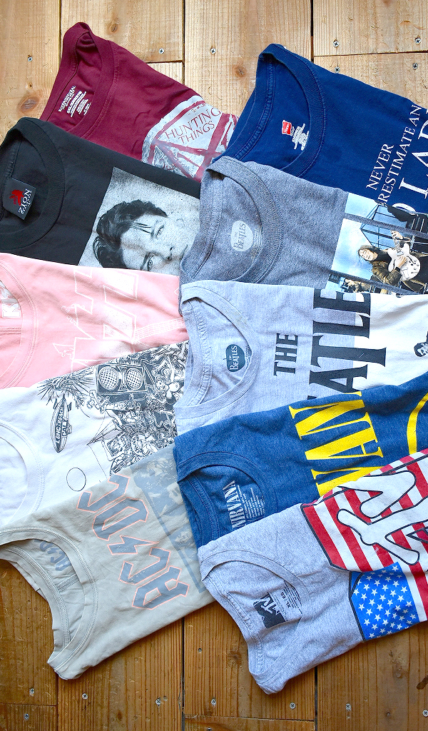 【ミュージック関連バンドT/ロックT】  OLDなビンテージもチラホラ入荷～　@古着屋カチカチ