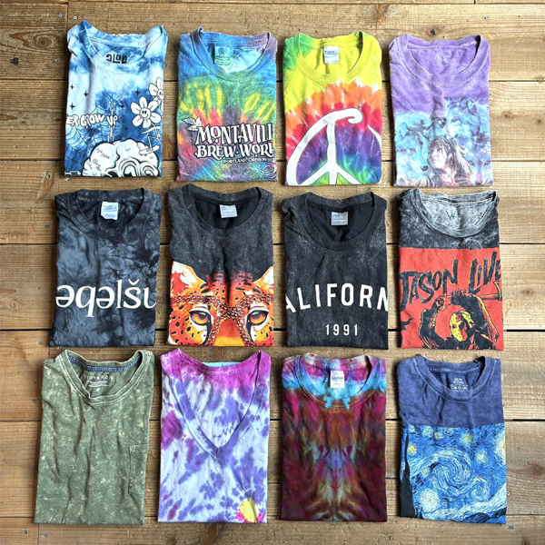【Tie-Dye Tee タイダイTシャツ】　 個性丸出しの1点物Tシャツ入荷～@古着屋カチカチ