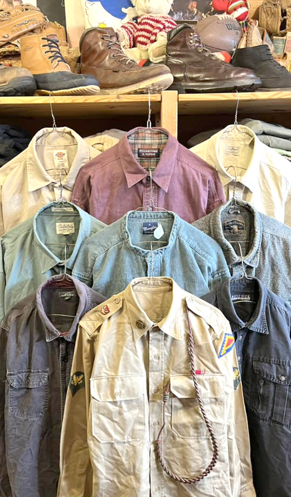 【Long Sleeve Shirt 長袖シャツ】 ワーク/ハンティング/ミリタリーなど入荷～