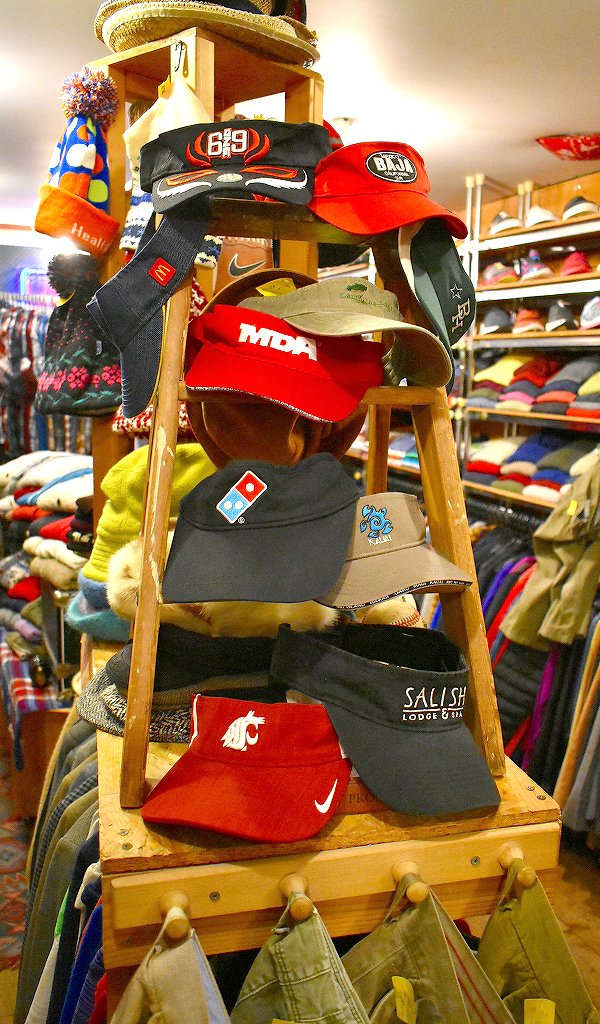 【Sun Visor サンバイザー】 桜の咲くお花見シーズンにぴったりのキャップ入荷@古着屋カチカチ