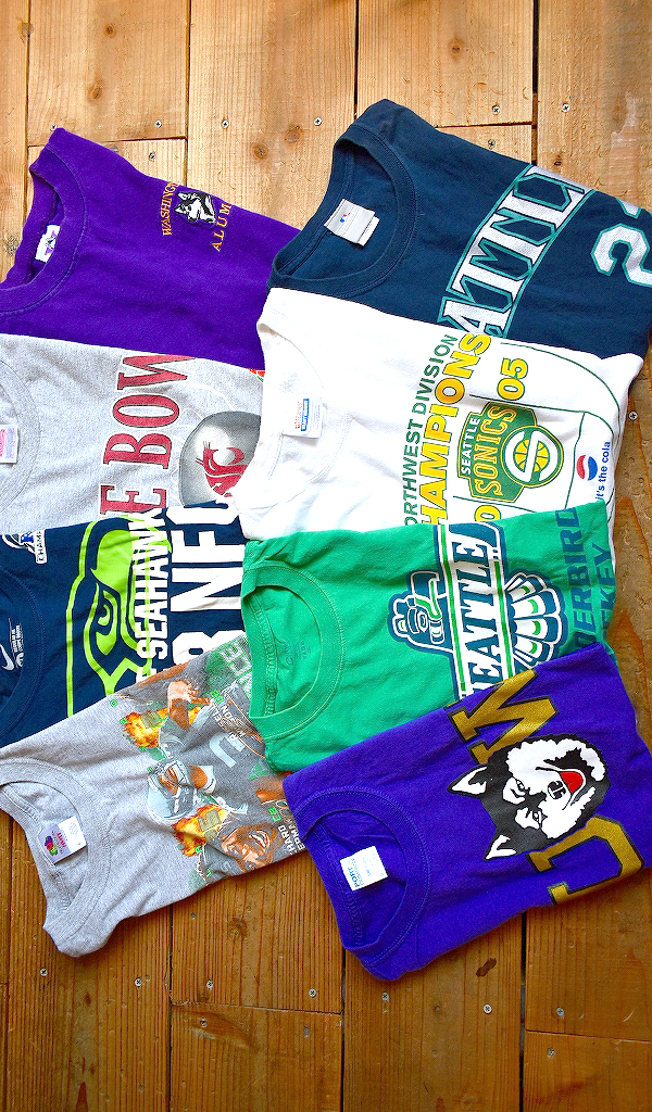 【Washington State ワシントン州】 ご当地スポーツチームTシャツ入荷@古着屋カチカチ