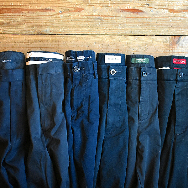 【お財布に優しい次世代US古着～】 黒チノパン続々入荷中^^　@古着屋カチカチ