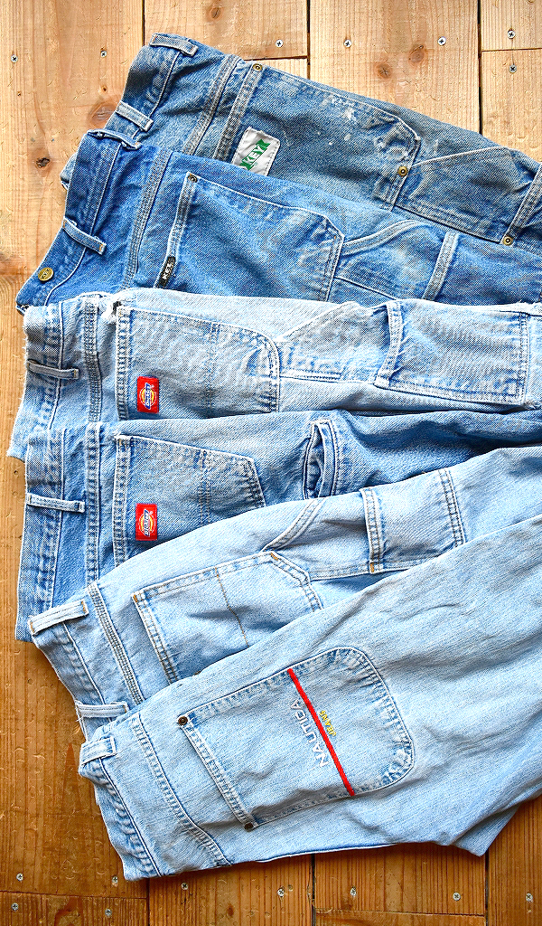 【ワイドデニムパンツ!!!】 あっと言う間に品薄状態に なってしまったペインターパンツ再入荷～