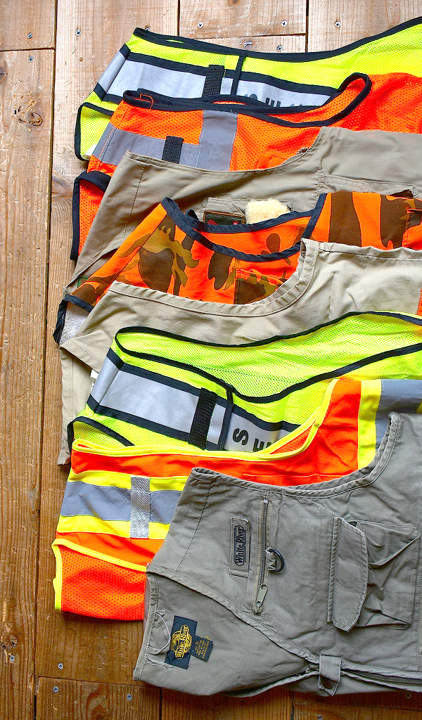 【Hunting/Fishing/Safety Vest】 この時期サラッと羽織れるベスト入荷～